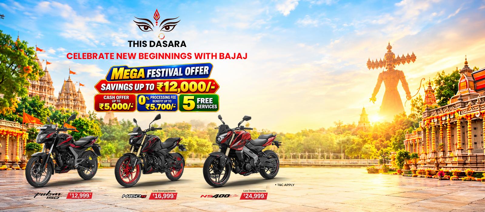 Bajaj Dussehra festive offers – Varun Bajaj